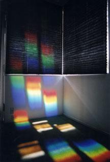 Prism - Solar Spectrum light art , residential, by Peter Erskine